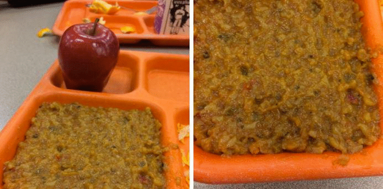 These Gross School Lunch Pictures Are Going Viral With the Hashtag #ThanksMichelleObama
