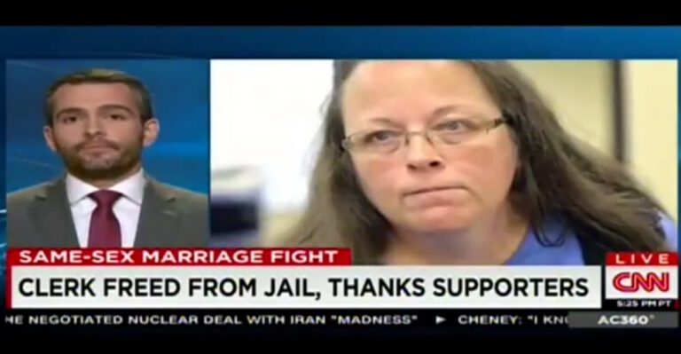 Watch Ryan T. Anderson Talk About Release of Kentucky Clerk Jailed Over Marriage Licenses