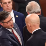 Rep. Keith Self and Speaker of the House Mike Johnson.