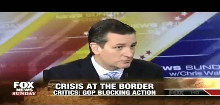 Ted Cruz: Obama, Harry Reid Are Holding Unaccompanied Minors for ‘Ransom’