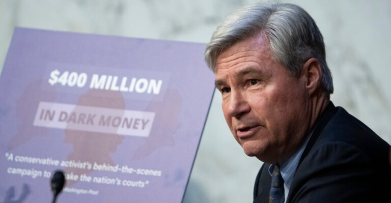EXCLUSIVE: Documents Reveal Senate Democrat Pressured IRS, DOJ to Target Conservative Groups
