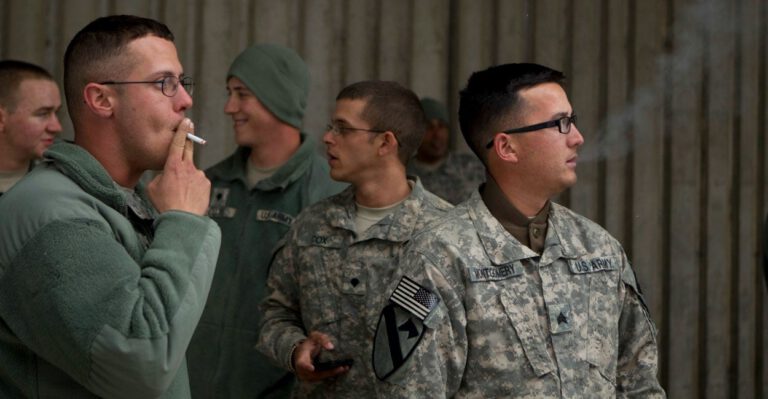 Pentagon Critics See Better Way to Help Troops Quit Smoking