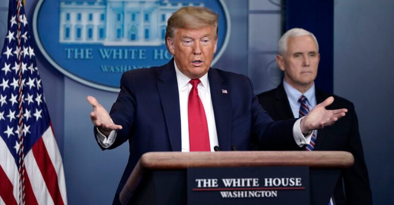 Trump: Testing Boost Puts US at No. 1 for Coronavirus Cases