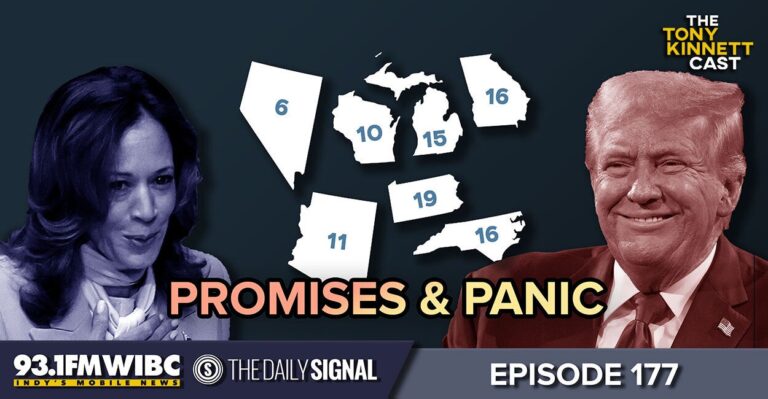 WATCH: Trump, Harris Promise the Moon to Swing States