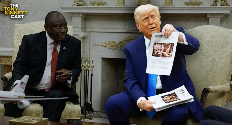 WATCH: Trump Hits South African President With Receipts
