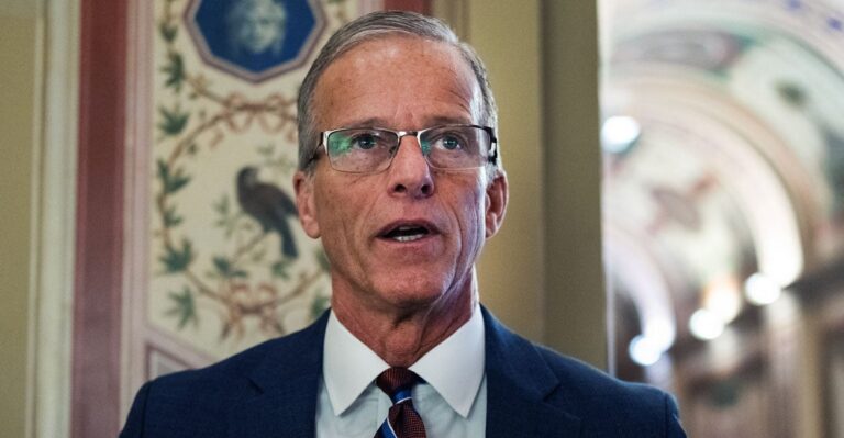 Thune Saves Funding Deal in Senate