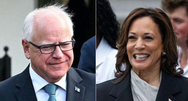 BREAKING: Kamala Harris Chooses Tim Walz as Her Running Mate