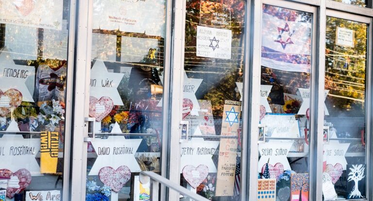 SPLC Silent After Anti-Israel Vandals Strike Near Tree of Life Synagogue Ahead of Shooting Anniversary