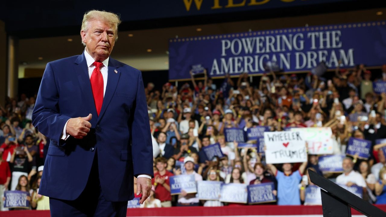Trump Visits Georgia to Discuss Trump Accounts, as Candidates Discuss Future of Georgia