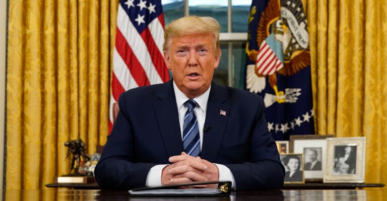 Trump Suspends Travel From Europe, Offers Financial Aid for Coronavirus