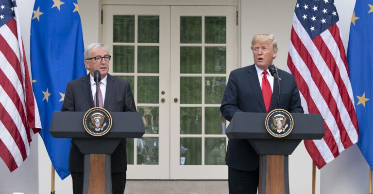 Trump Moves in the Right Direction on Trade With Europe