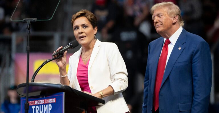 ‘Great’: Trump, Lake Celebrate Report That FBI Seized Arizona Election Records