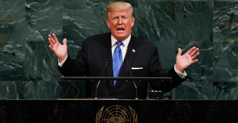 Trump Promotes More Jobs for Americans … at the UN