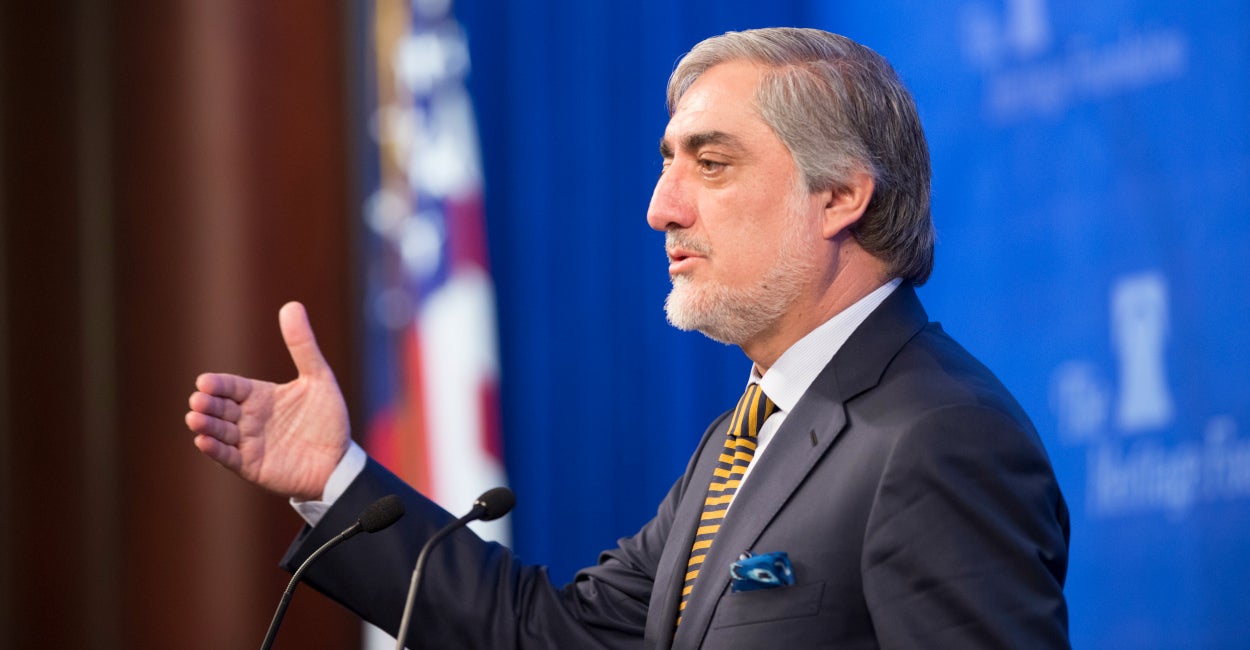 Exclusive: Afghanistan Chief Executive Vows US ‘Blood and Treasure’ Won’t Go to Waste