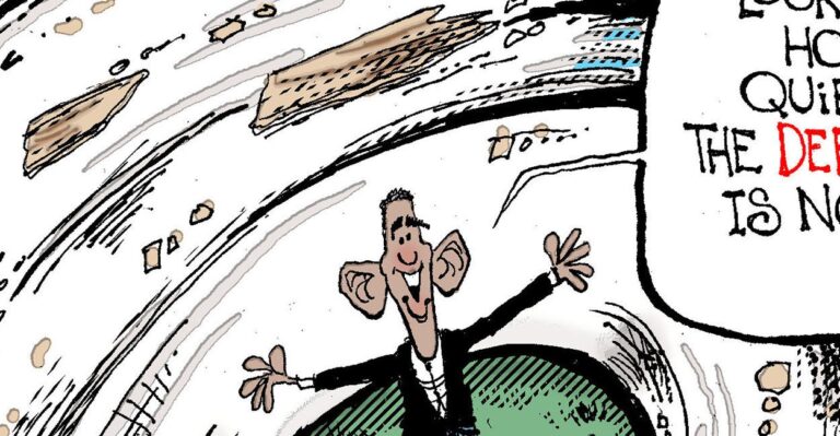 Cartoon: The Calm Before the Storm