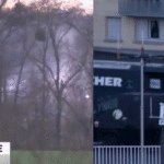 Raw Footage of French Police Raids: Smoke, Explosions and Chaos