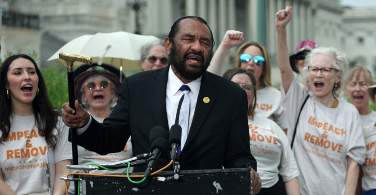 Rep. Al Green Is Trying to Impeach Trump. Again.