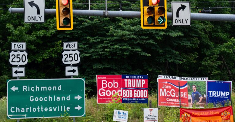 Virginia GOP Primary Race Between Trump Endorsee and House Conservative Too Close to Call