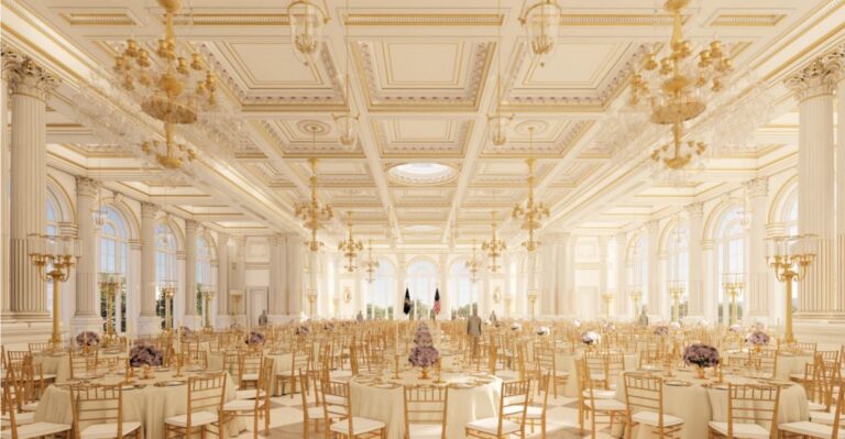Construction Set for New 90,000 Square-Foot White House Ballroom