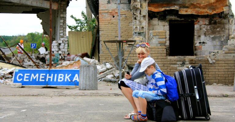 In Ukraine, War and Peace Live Side By Side