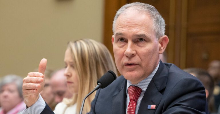 EPA Chief Scott Pruitt Fends Off Democrat Critics, Makes Case for Deregulation in Testy Hearings
