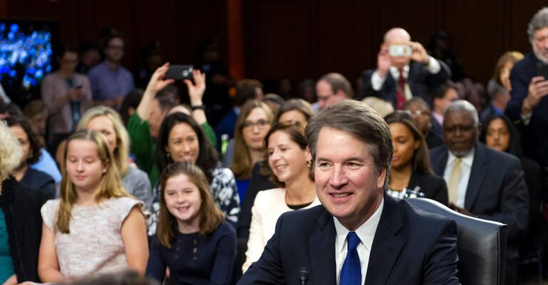 Kavanaugh Assails Accusations as ‘Smears, Pure and Simple,’ and Won’t Withdraw