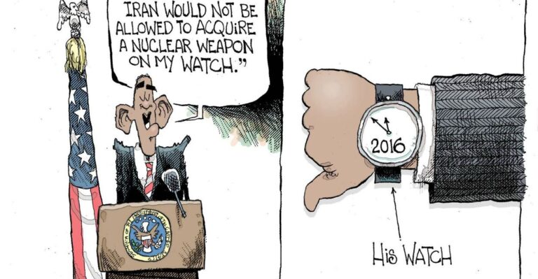 Cartoon: Time is Ticking on Iran Deal