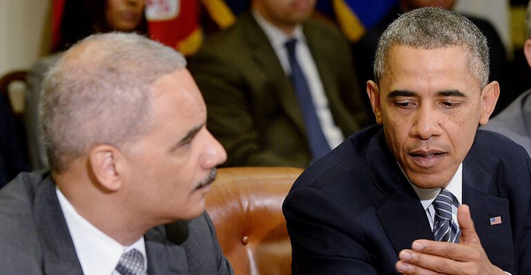Holder Claimed Some Americans Oppose Him Because of ‘Racial Animus’
