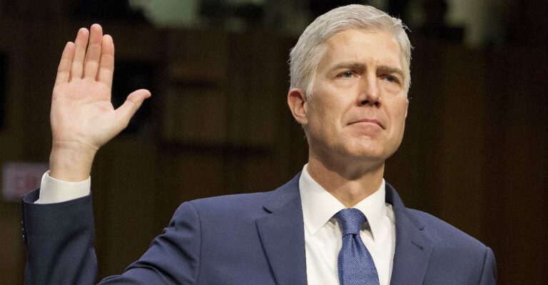 Gorsuch Promises Faithfulness to Constitution as Supreme Court Justice