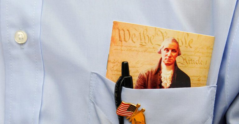 Here We Go Again: Students Prohibited From Passing Out Constitutions on Constitution Day