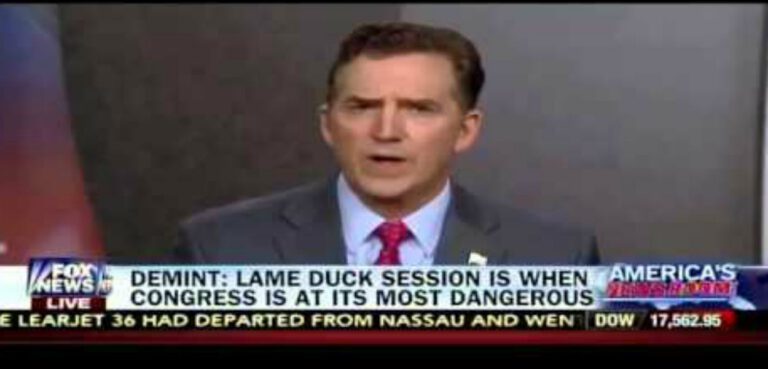Will Obama Compromise With the New GOP Majority? What DeMint Thinks.