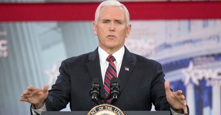 Pence Touts Tax Cuts, Border Wall at CPAC