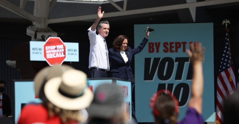 “I Am Not Done”: Harris and Newsom Both Weigh White House Runs After 2026