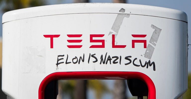While Nazi Profiteers Get a Free Pass, the Left Burns Teslas