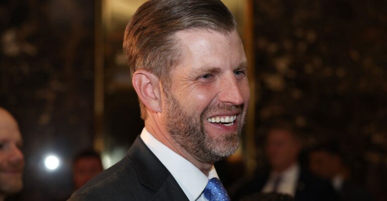 Eric Trump and Freedom of the (Cider) Press