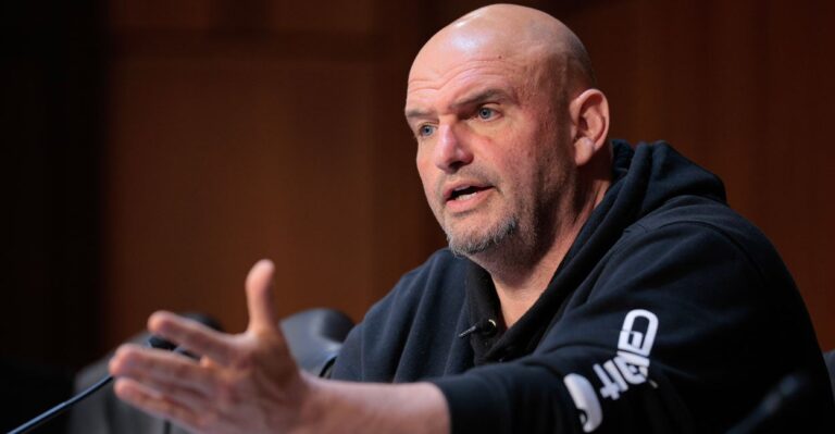 Fetterman Opposes Bill to Curb Trump’s War Powers Relating to Iran
