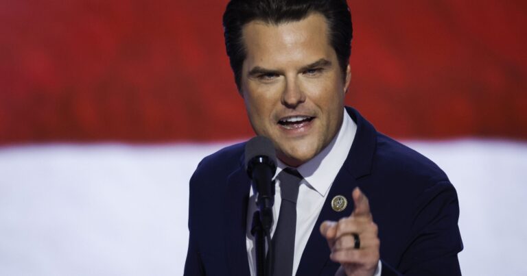 ‘CHAMPION OF THE RULE OF LAW’: Trump Taps Matt Gaetz for Attorney General