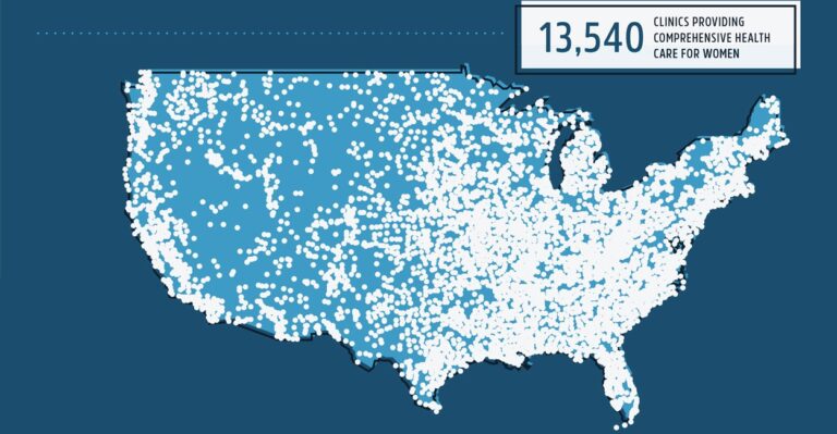 If Planned Parenthood Loses Government Funding, Here’s a Map of Health Clinics That Could Take Its Place
