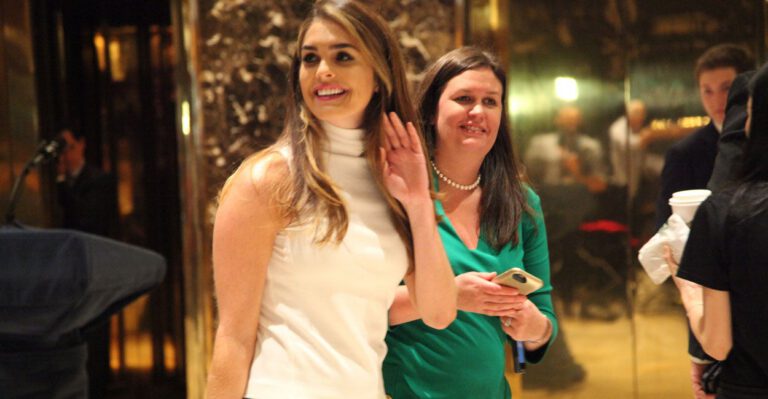 Hope Hicks Shows Accomplishments for Women, by Women, Count Only If You’re a Democrat