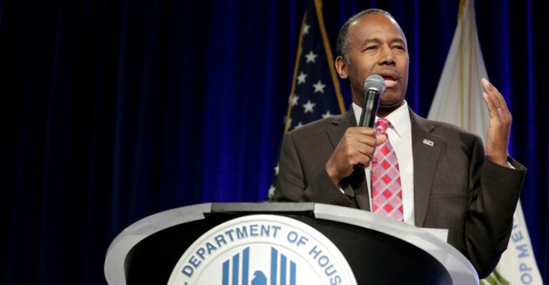 Groups Urge Ben Carson to Spike Gender Identity Rule for HUD Shelters