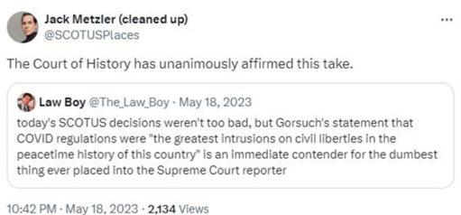 DC Bar Bias on Full Display Through Social Media Posts of Senior Assistant Disciplinary Counsel Jack Metzler