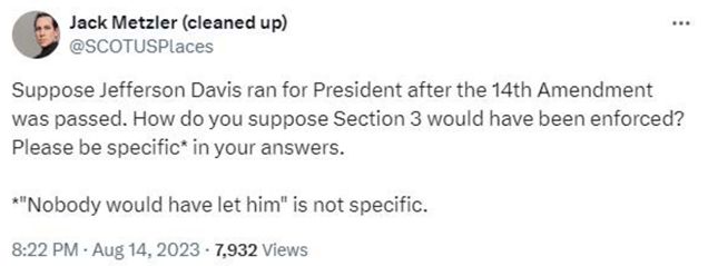 DC Bar Bias on Full Display Through Social Media Posts of Senior Assistant Disciplinary Counsel Jack Metzler