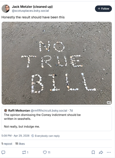 DC Bar Bias on Full Display Through Social Media Posts of Senior Assistant Disciplinary Counsel Jack Metzler