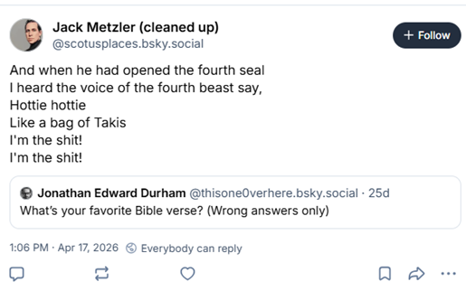 DC Bar Bias on Full Display Through Social Media Posts of Senior Assistant Disciplinary Counsel Jack Metzler