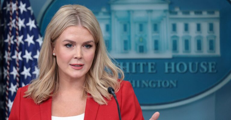 White House Spokeswoman Rips Democrats’ Response to Trump Address to Congress as  ‘Disgraceful,’ ‘Out of Touch’
