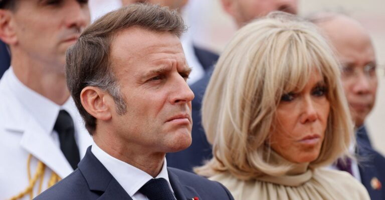 French President Macron Downplays Video of Shove from Wife