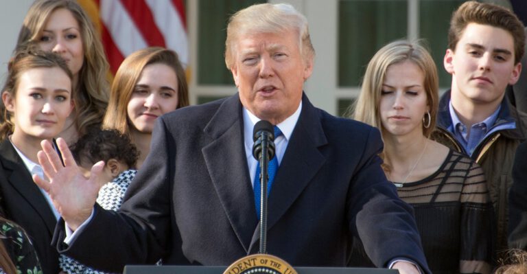 In March for Life Address, Trump Prods Senate to Pass Late-Term Abortion Ban