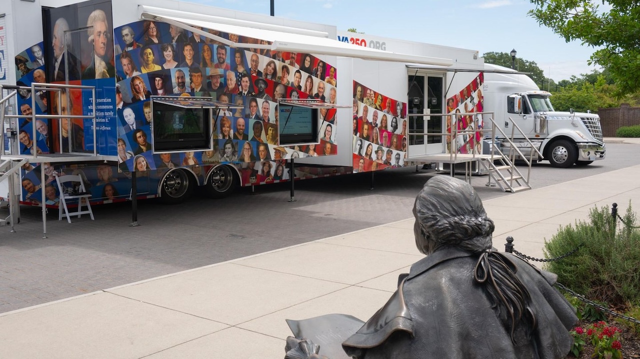 VA250 Exhibit Rolls Across the Commonwealth