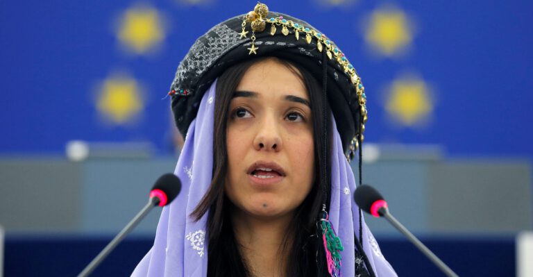 A Rape Survivor Just Won the Nobel Peace Prize. ‘Feminists’ Are Nowhere to Be Found.