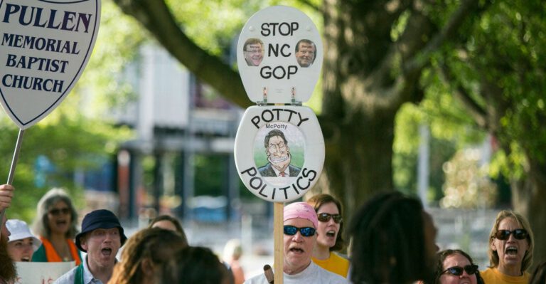 Left and Right Unhappy With Repeal of North Carolina’s Bathroom Law